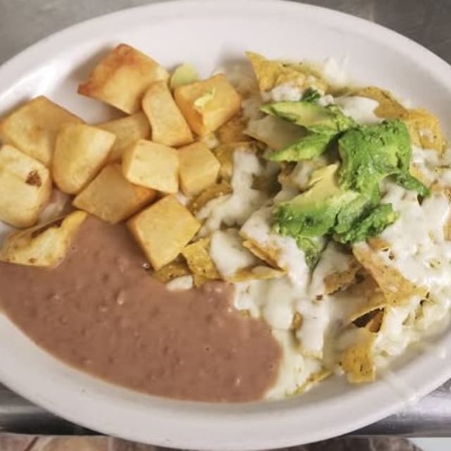 Chilaquiles Plate.
