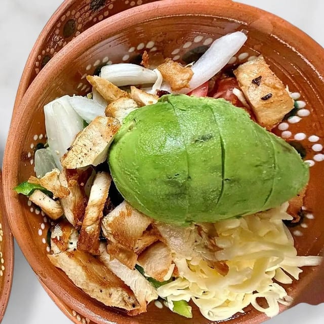 Chicken Fajita Salad.