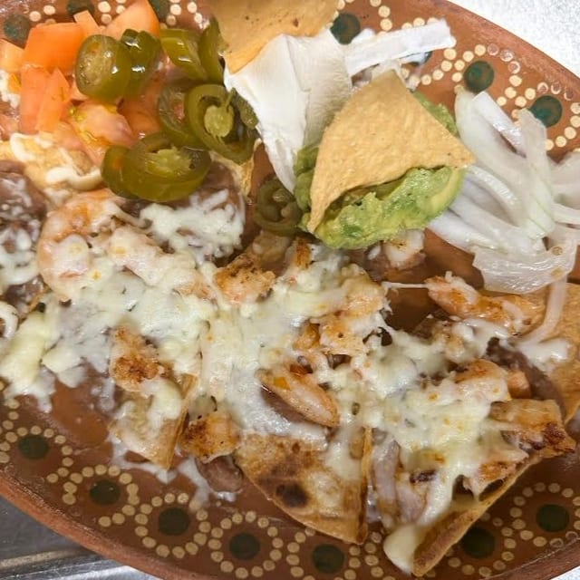 Shrimp Nachos.