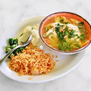 Tortilla Soup Plate