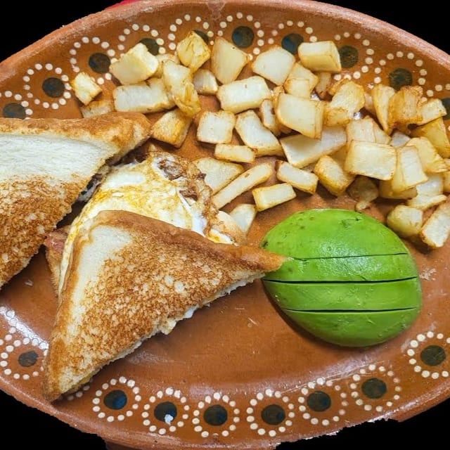Breakfast Sandwich Plate.