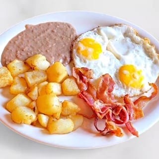 Bacon & Egg Plate