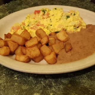 Huevos a la Mexicana Plate
